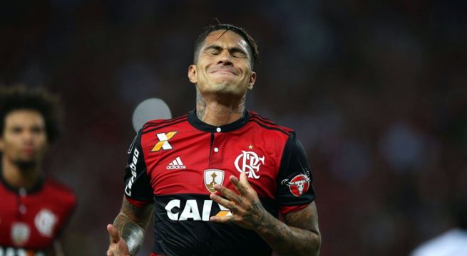 Paolo Guerrero: Flamengo suspendió contrato del peruano