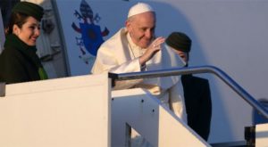 ¡Papa Francisco ya está en Perú!