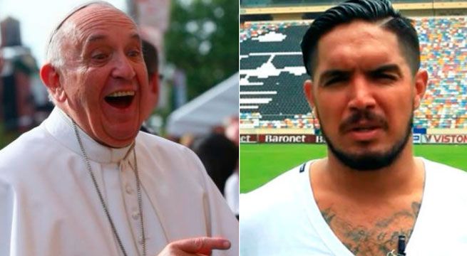 YouTube: recuerda el presente de Juan Manuel Vargas al Papa Francisco