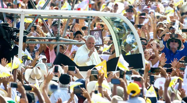 Papa Francisco al Perú: «Cuiden la esperanza, que no se la roben»
