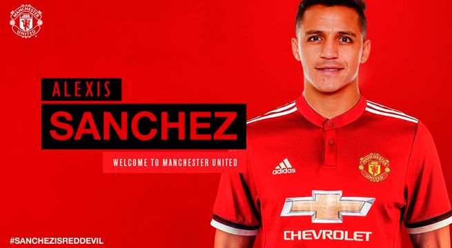 Manchester United: Alexis Sánchez fue captado posando con la número 7 de los «Red Devils»