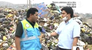 Alcalde de VMT sobre toneladas de basura: «Estoy atado de manos, no tengo credenciales del JNE»