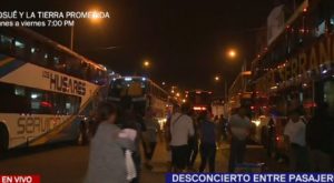 Fiori: buses invaden calles aledañas tras desalojo del terminal