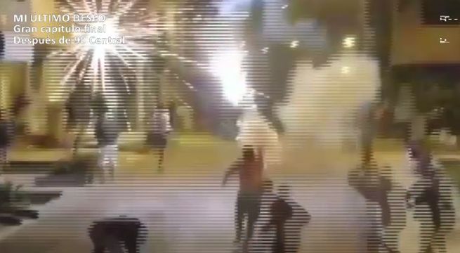 Pandilleros desatan batalla campal con bombas molotov en San Juan de Miraflores