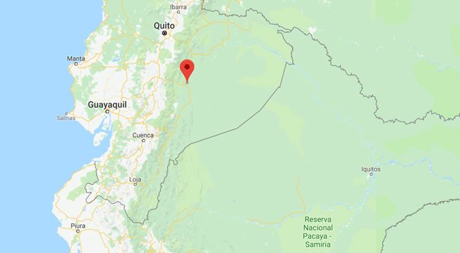 Loreto: sismo de 5,6 grados remeció Pastaza