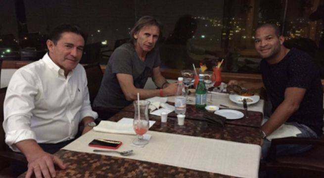 Ricardo Gareca visitó a Alberto Rodriguez en Colombia