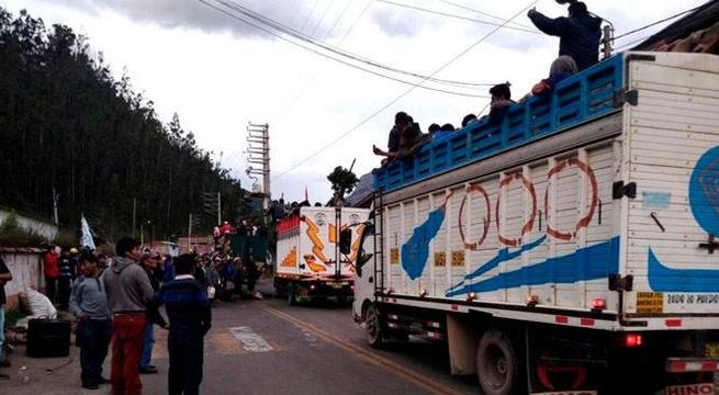 Paro agrario se levanta tras horas de diálogo entre el Ministerio de Agricultura y productores