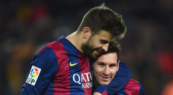 Mira el ránking de Gerard Piqué en el que no está Lionel Messi