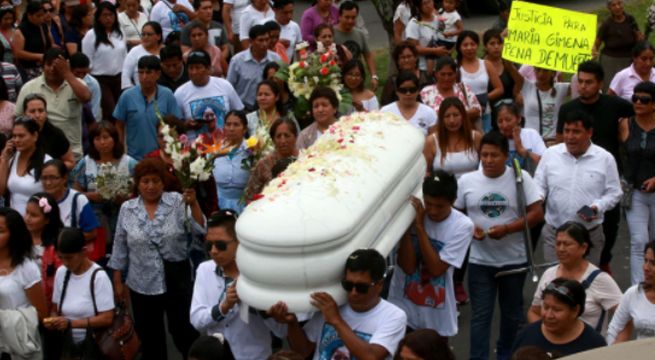 Dan último adiós a niña asesinada en San Juan de Lurigancho