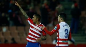 Sergio Peña anotó su primer golazo con el Granada en el ascenso de España