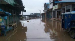 30 viviendas afectadas por inundaciones en Madre de Dios