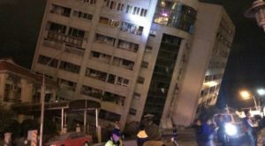 Terremoto de 6,4 grados en Taiwán deja al menos dos muertos y más de 100 heridos