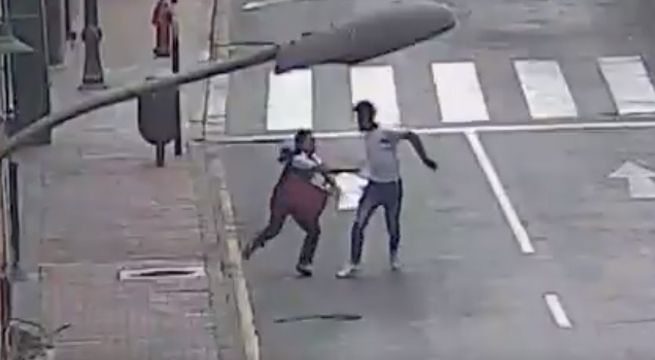 Liberan a ladrón de celulares atrapado por peatones en el Cercado de Lima