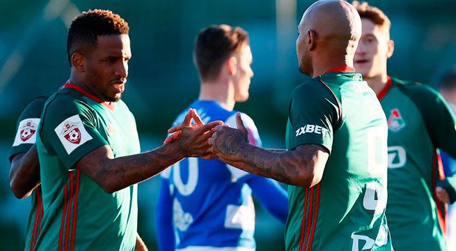 Twitter: Jefferson Farfán continúa en racha y marca empate del Lokomotiv