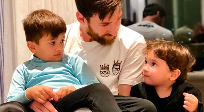 Instagram: Lionel Messi enternece las redes con foto junto a sus hijos