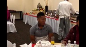 Twitter: plantel de Monarcas sorprendió a Ray Sandoval en su cumpleaños