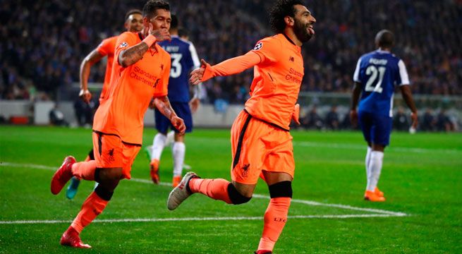 Champions League: Liverpool aplastó 5-0 al Porto en su visita a Portugal