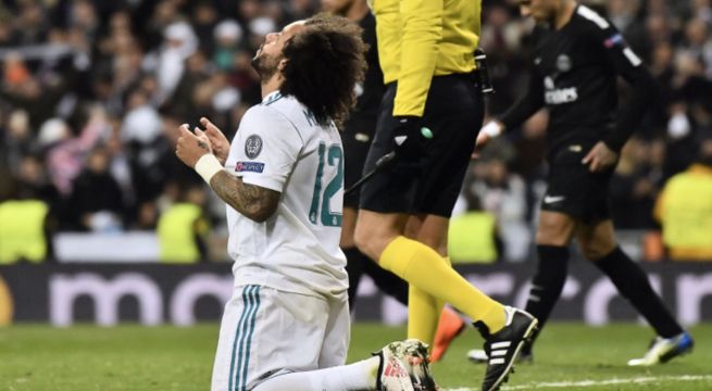 Marcelo sufre lesión en partido frente al Betis a dos semanas del duelo con el PSG