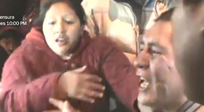 Mujer acude en rescate de novio ladrón y casi termina linchada en Puno