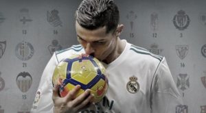 Cristiano Ronaldo anotó su gol 300 en Liga española