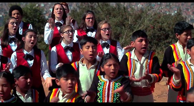 K’ana Wawakunas: Niños de Cusco graban junto a coro de Estados Unidos