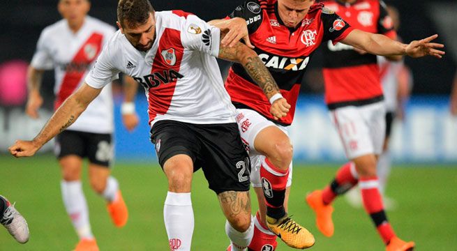 River Plate rescató un empate en su visita a Flamengo por la Copa Libertadores