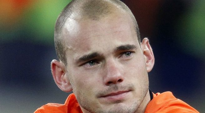 Wesley Sneijder se retiró de la selección de Holanda