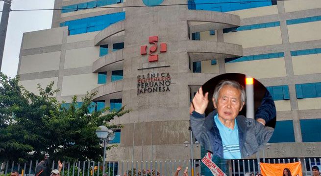 ¿Por qué fue internado Alberto Fujimori en una clínica local?