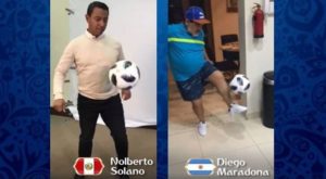 A 100 días del Mundial: Solano, Maradona y las leyendas del fútbol grabaron este video