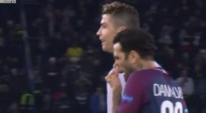 La sucia acción de Dani Alves contra Cristiano Ronaldo que se hizo viral