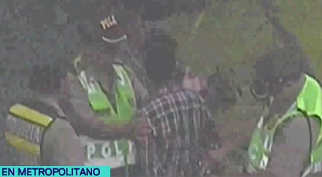 Metropolitano: detienen a sujeto que grababa indebidamente a una mujer