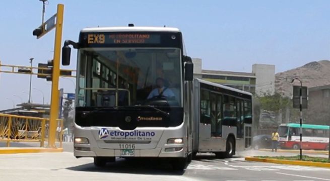 Chorrillos: asaltan a pasajeros dentro de bus del Metropolitano