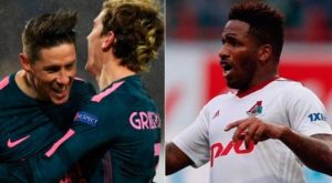 Europa League: Atlético de Madrid goleó y eliminó al Lokomotiv con Farfán en Moscú