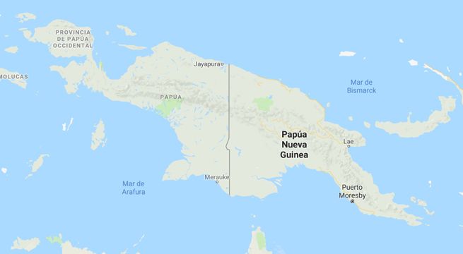 Terremoto de 6,9 grados de magnitud remeció Papúa Nueva Guinea