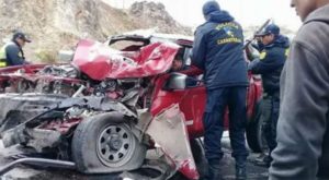 Accidente en carretera Central deja un muerto y tres heridos graves