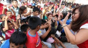 Ministerio de la Mujer agasajó a menores en el Día del Niño Peruano