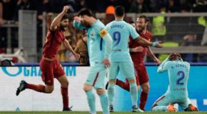 Batacazo en el Olímpico de Roma, Barcelona eliminado de la Champions League