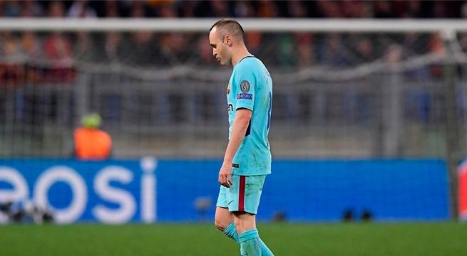 El duro mensaje de Iniesta tras la eliminación del Barcelona