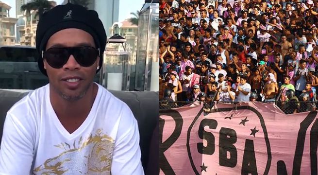 Ronaldinho confirmó que llegará a Lima para jugar por Sport Boys