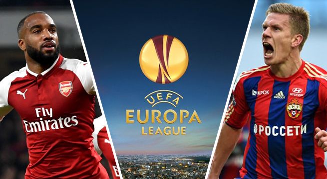 Arsenal y CSKA chocan por los cuartos de final de la Europa League