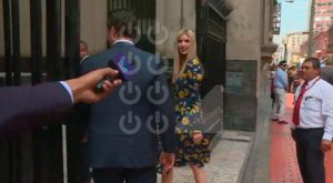 Ivanka Trump asistió a la Bolsa de Valores y recorrió el Centro de Lima