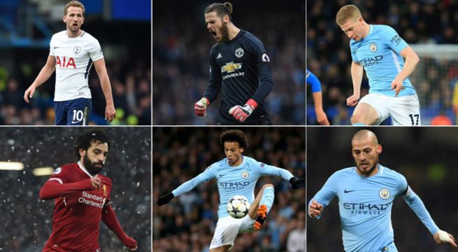 Estos son los nominados al mejor jugador del año en Inglaterra