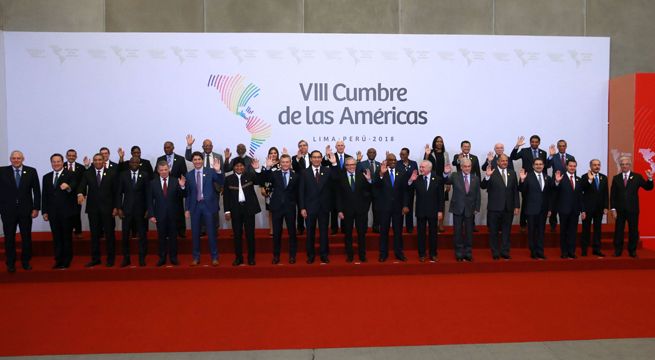 Cumbre de las Américas: países suscribieron Compromiso de Lima