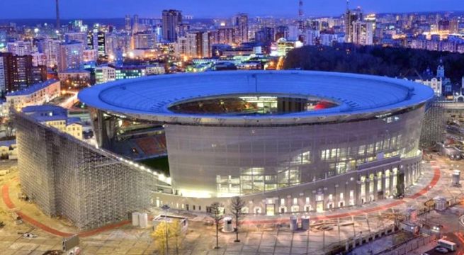 Rusia 2018: Se inauguró el estadio donde se jugará el Perú – Francia