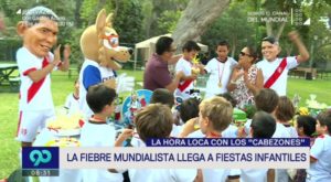 Rusia 2018: La fiebre del Mundial se trasladó a las fiestas infantiles