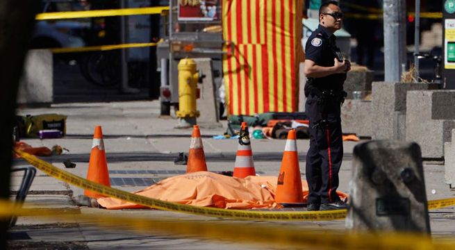 Canadá: atropello en Toronto deja al menos nueve muertos