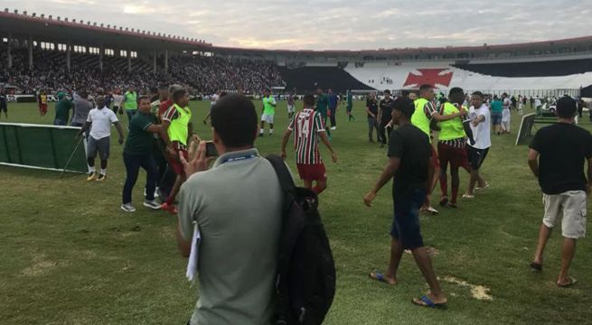 Viral: Jugador Sub-20 provocó una batalla campal en Brasil