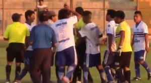 Insólito: Mientras celebraban un golazo les anotaron el empate