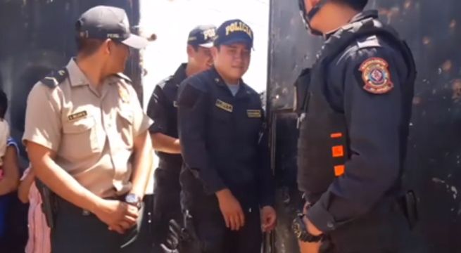Chiclayo: juez ordenó desalojar a policías de puesto de vigilancia