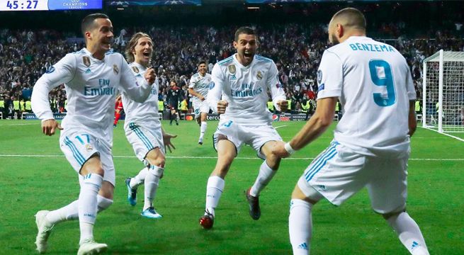 Real Madrid se clasficó a las finales de la Champions League